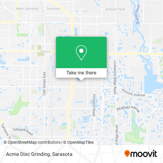 Acme Disc Grinding map