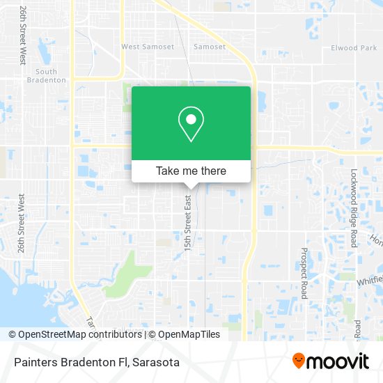 Painters Bradenton Fl map