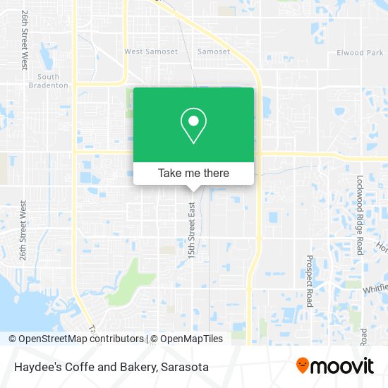 Haydee's Coffe and Bakery map