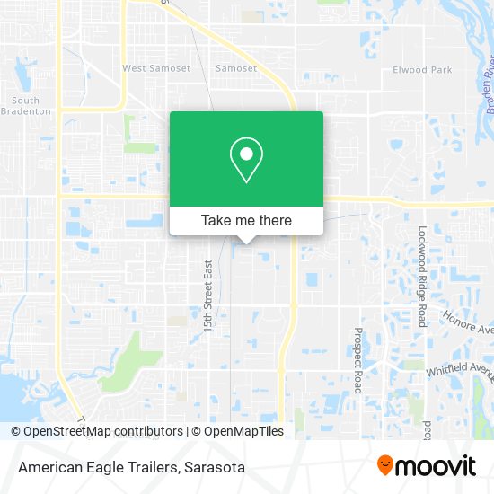 American Eagle Trailers map