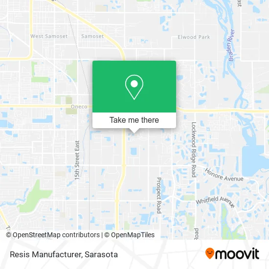 Resis Manufacturer map