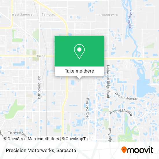Mapa de Precision Motorwerks