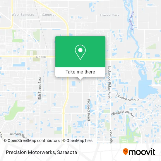 Precision Motorwerks map
