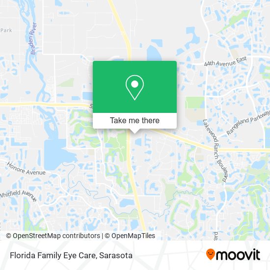 Mapa de Florida Family Eye Care