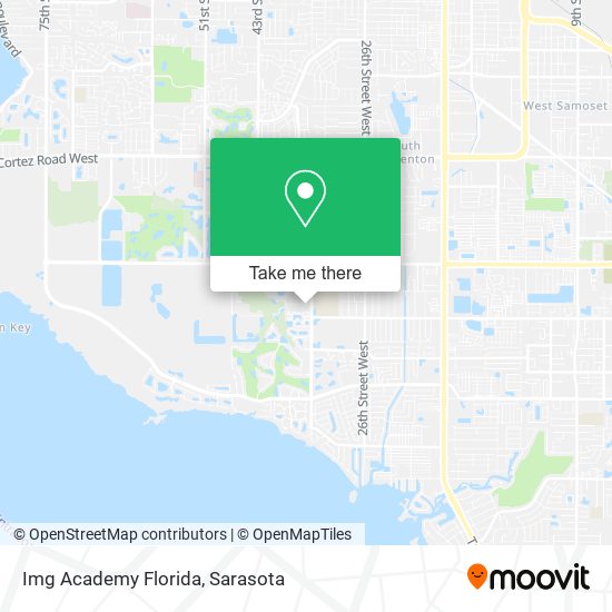 Img Academy Florida map
