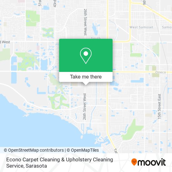 Econo Carpet Cleaning & Upholstery Cleaning Service map