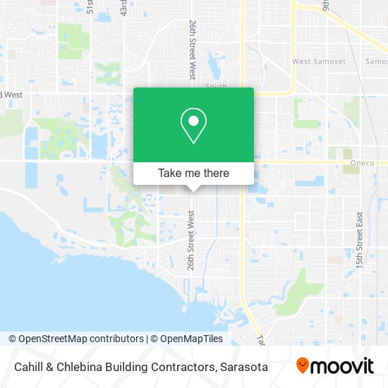 Cahill & Chlebina Building Contractors map