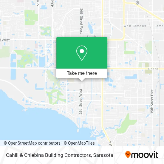 Cahill & Chlebina Building Contractors map