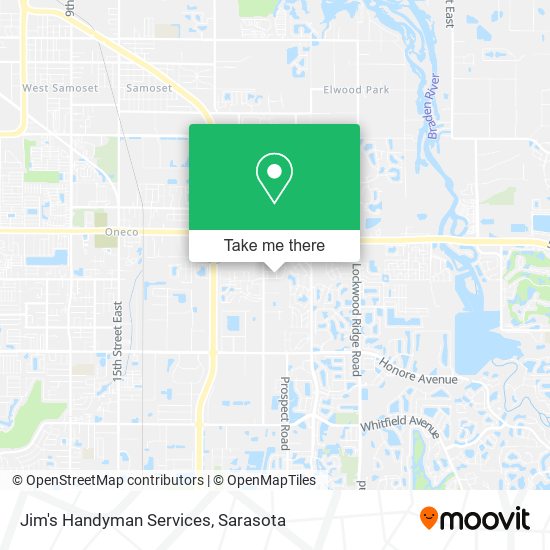 Mapa de Jim's Handyman Services