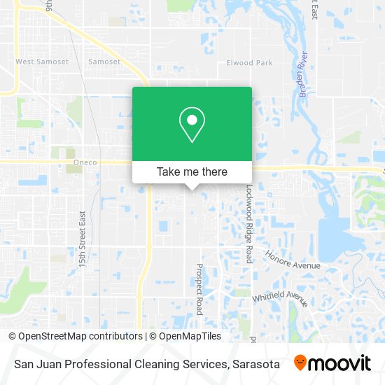Mapa de San Juan Professional Cleaning Services