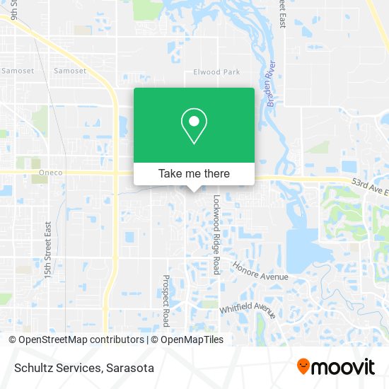 Schultz Services map