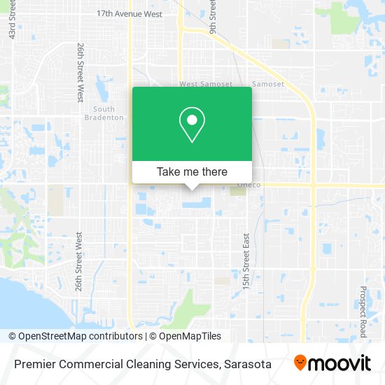 Premier Commercial Cleaning Services map