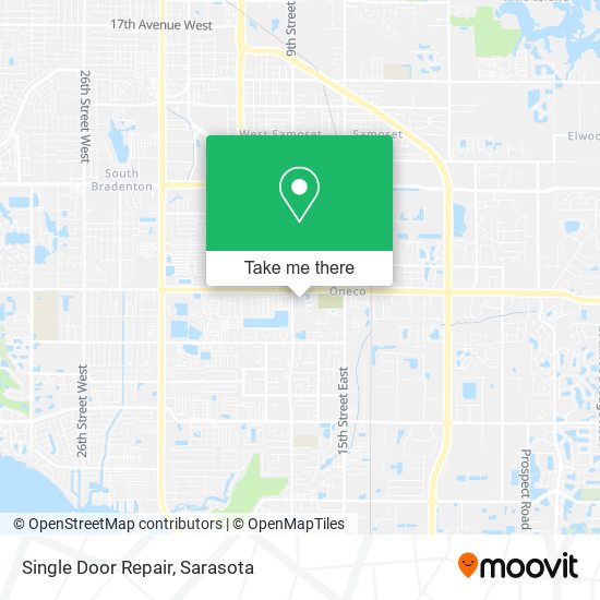 Single Door Repair map