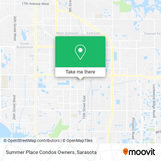 Summer Place Condos Owners map