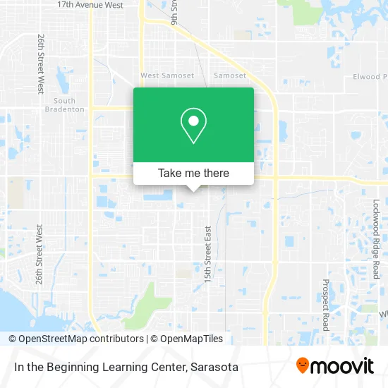 In the Beginning Learning Center map