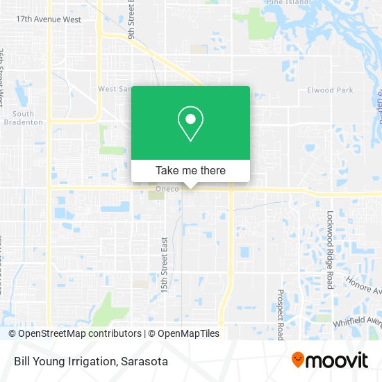 Bill Young Irrigation map