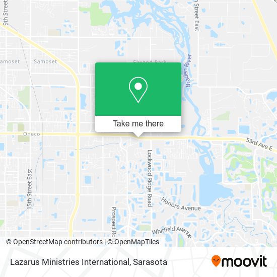 Mapa de Lazarus Ministries International