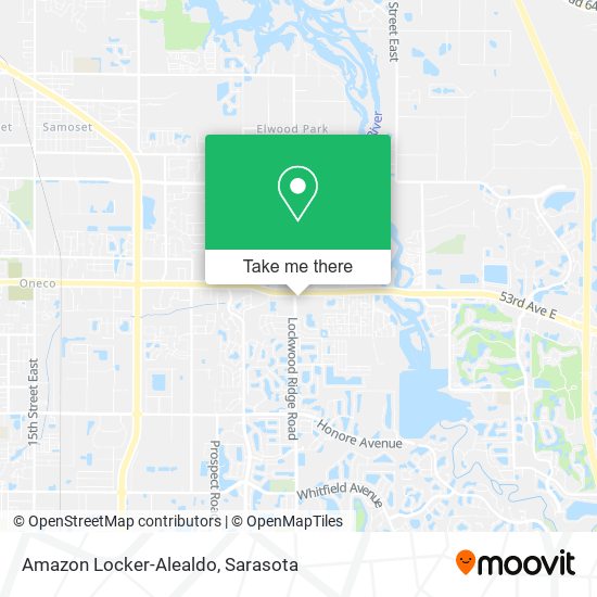Mapa de Amazon Locker-Alealdo