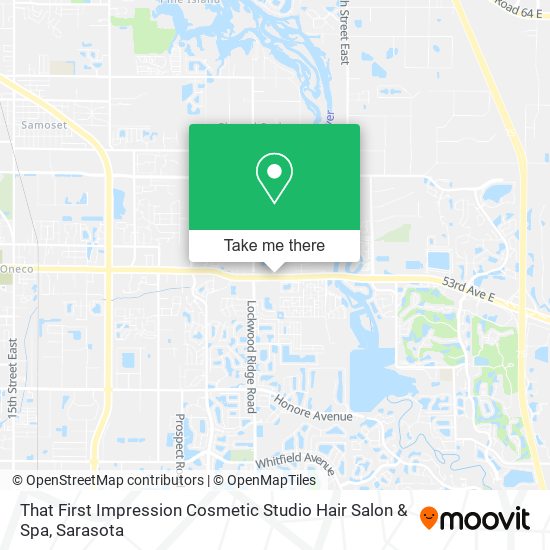 That First Impression Cosmetic Studio Hair Salon & Spa map