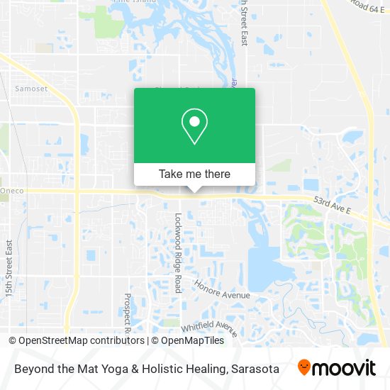 Beyond the Mat Yoga & Holistic Healing map