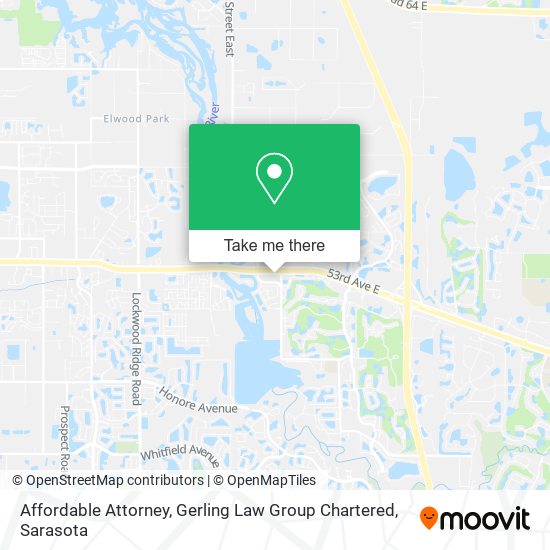 Mapa de Affordable Attorney, Gerling Law Group Chartered