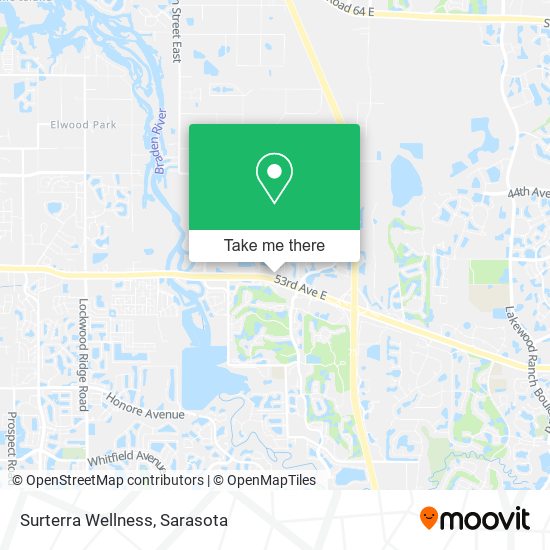 Mapa de Surterra Wellness
