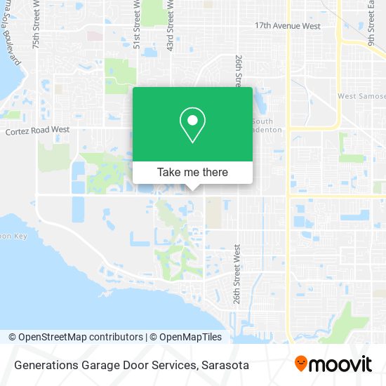 Generations Garage Door Services map