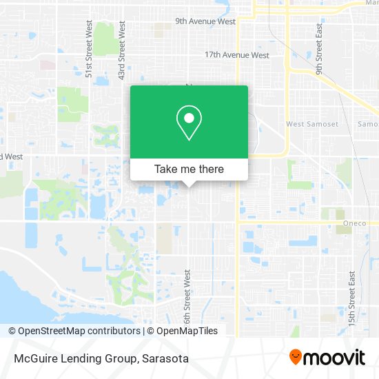 McGuire Lending Group map