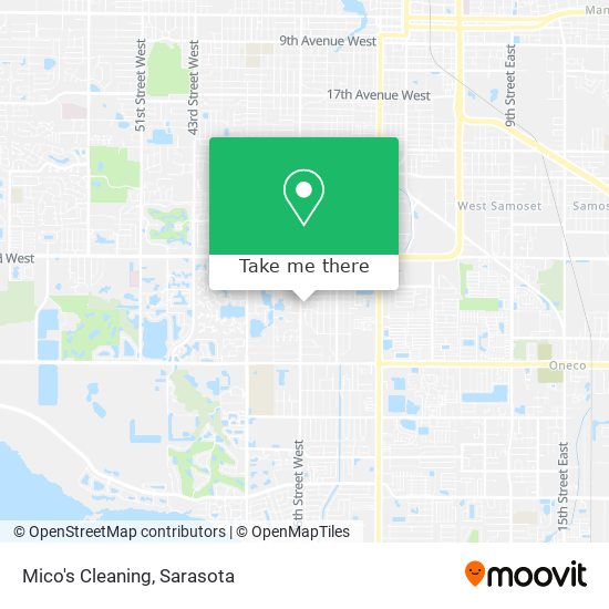 Mapa de Mico's Cleaning