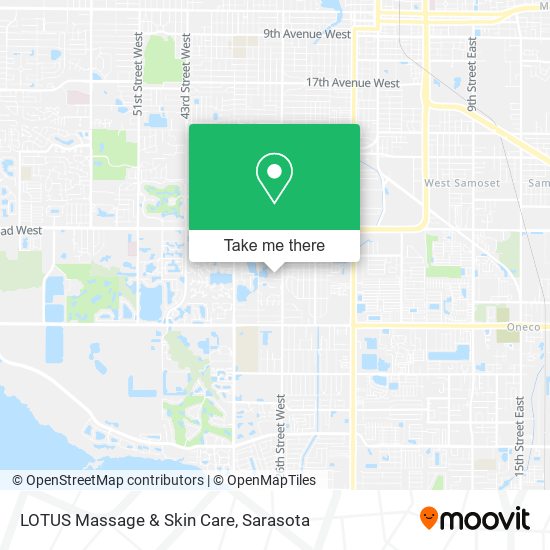 Mapa de LOTUS Massage & Skin Care