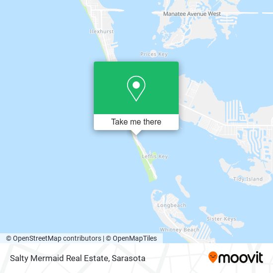 Salty Mermaid Real Estate map