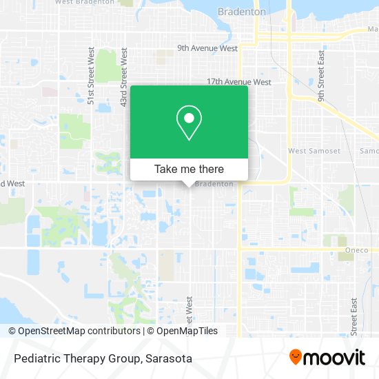 Pediatric Therapy Group map