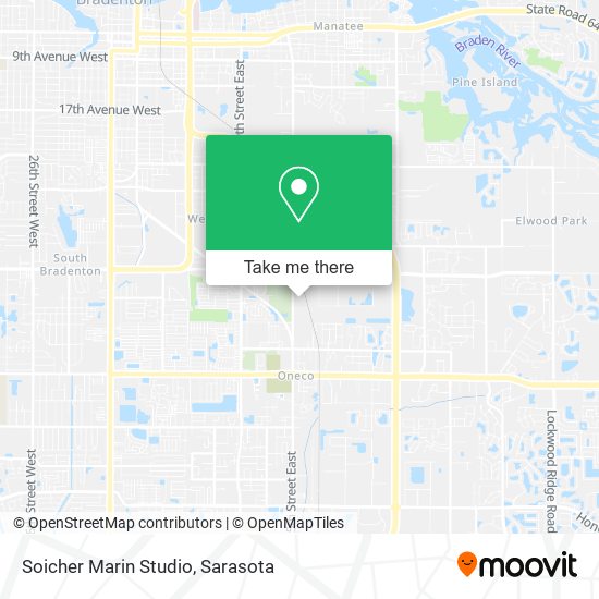 Soicher Marin Studio map