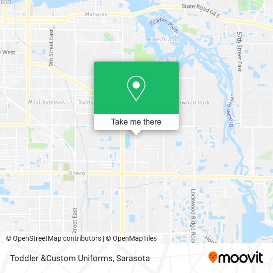 Toddler &Custom Uniforms map