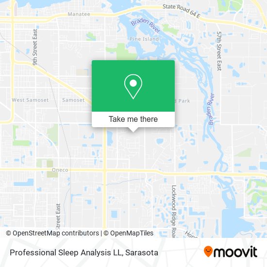 Professional Sleep Analysis LL map