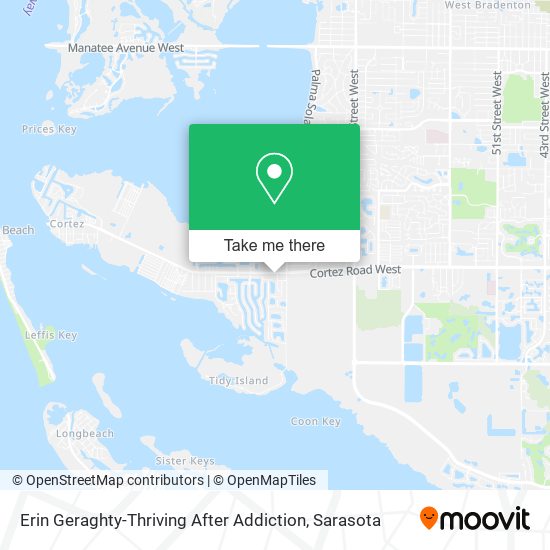 Erin Geraghty-Thriving After Addiction map