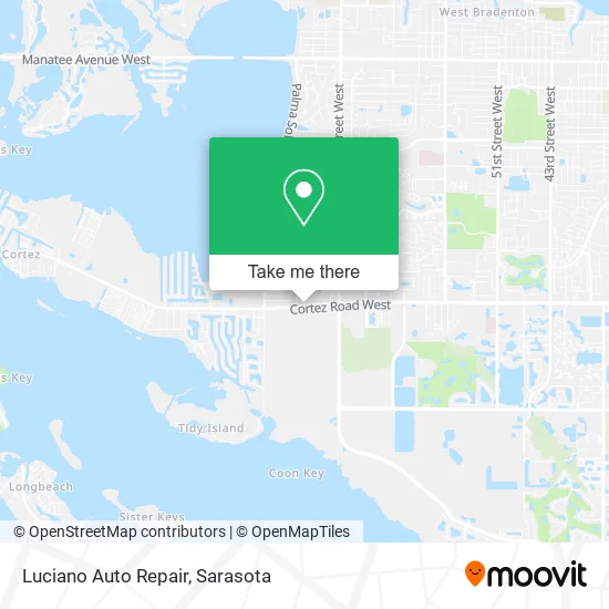 Luciano Auto Repair map