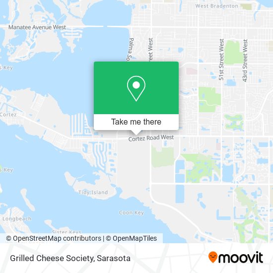 Grilled Cheese Society map