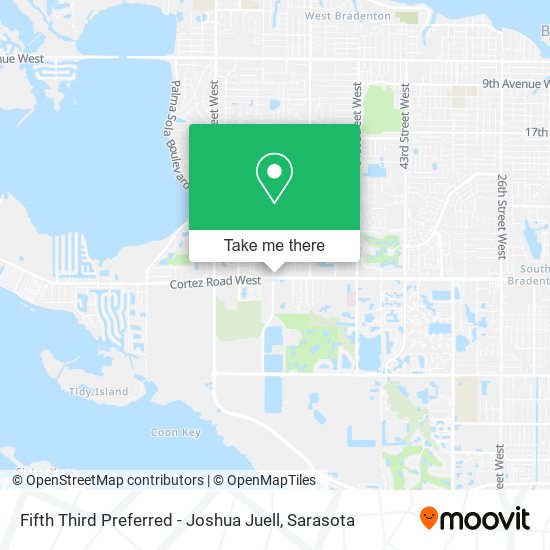 Fifth Third Preferred - Joshua Juell map