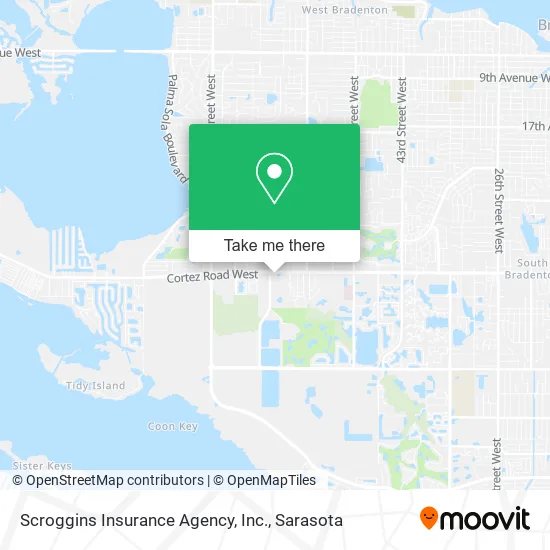 Scroggins Insurance Agency, Inc. map