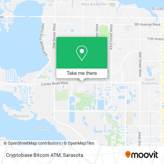 Cryptobase Bitcoin ATM map