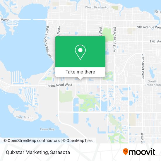 Quixstar Marketing map