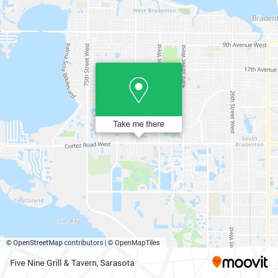 Five Nine Grill & Tavern map