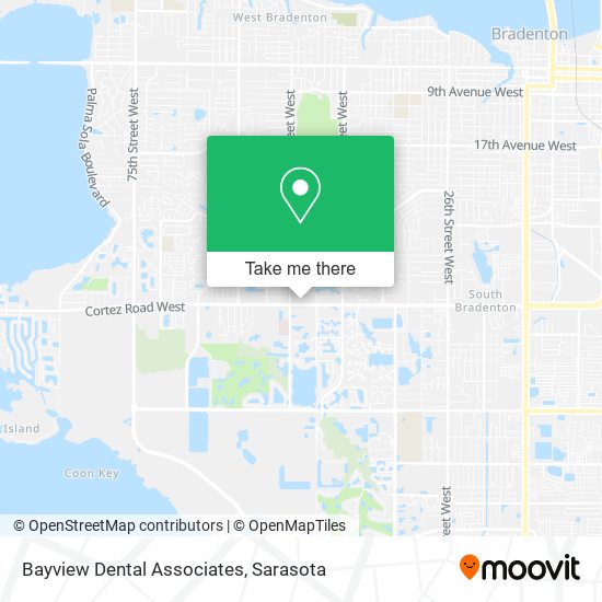 Mapa de Bayview Dental Associates