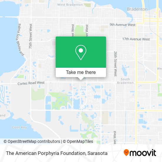 The American Porphyria Foundation map