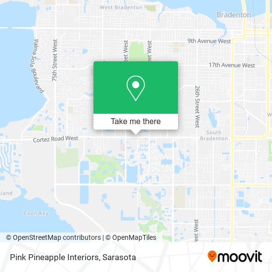 Mapa de Pink Pineapple Interiors