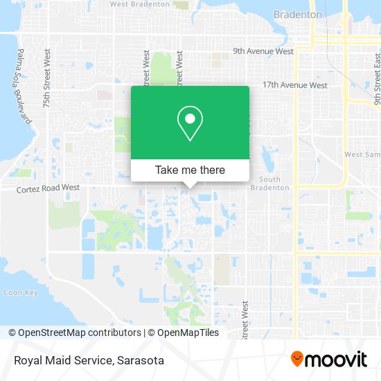 Royal Maid Service map