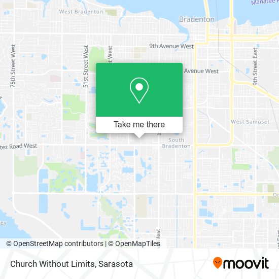 Church Without Limits map