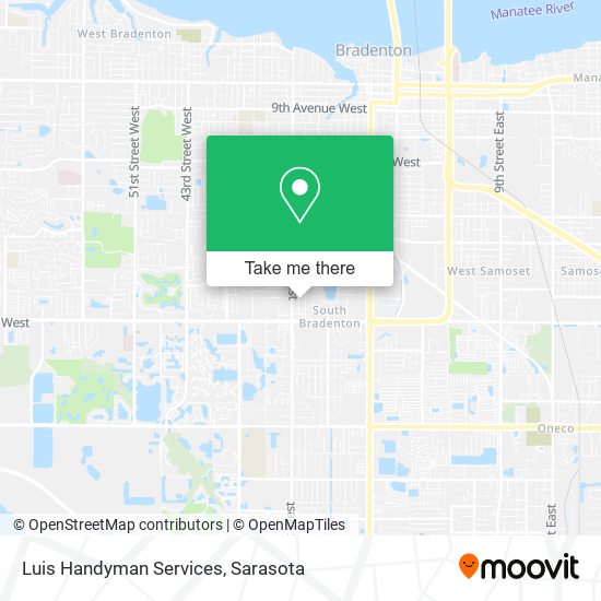 Luis Handyman Services map