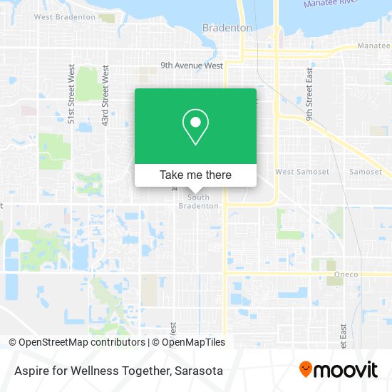 Aspire for Wellness Together map